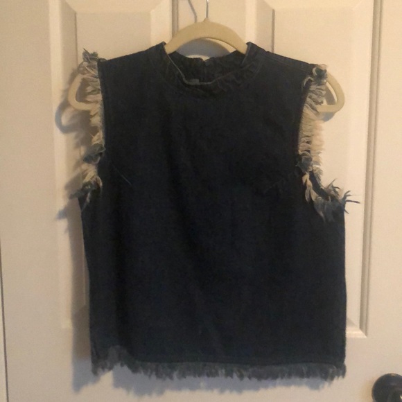 Denim Top - Picture 1 of 4